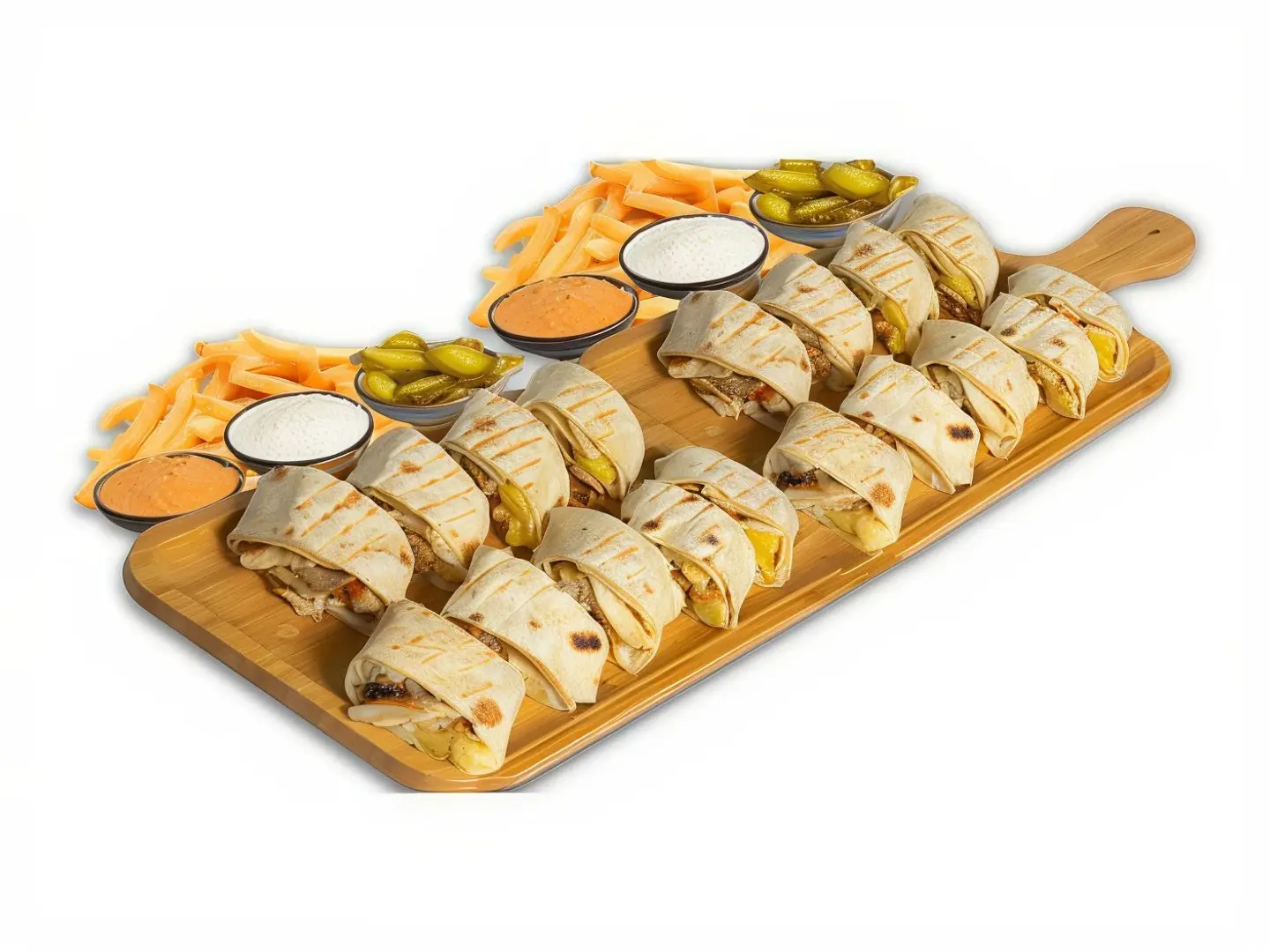 وجبة شاورما عربي صغير كومبو