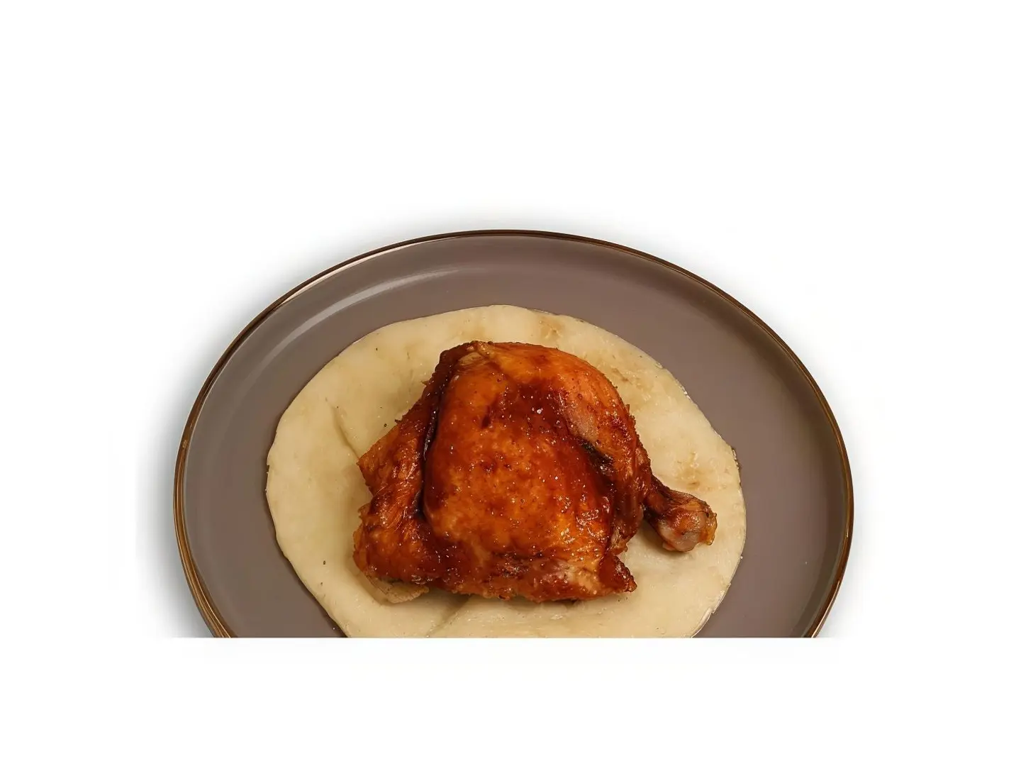 ربع دجاج بدون رز