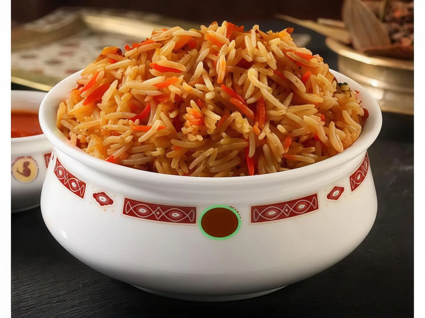 ارز بشاور سادة وسط