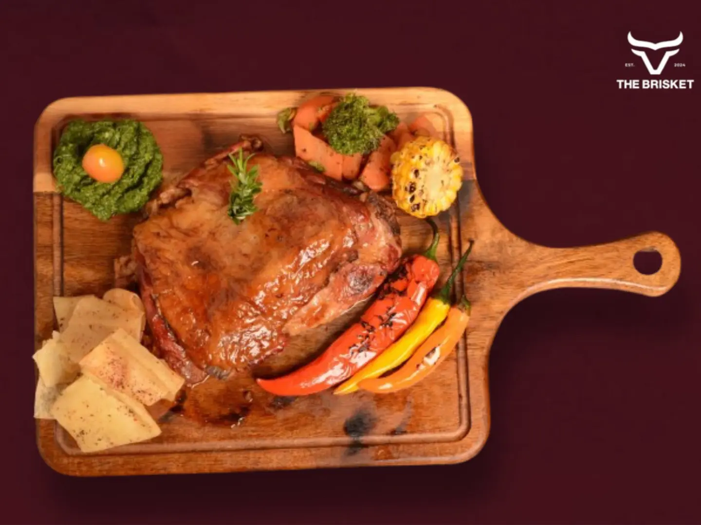 كتف خروف مدخن 1000جرام