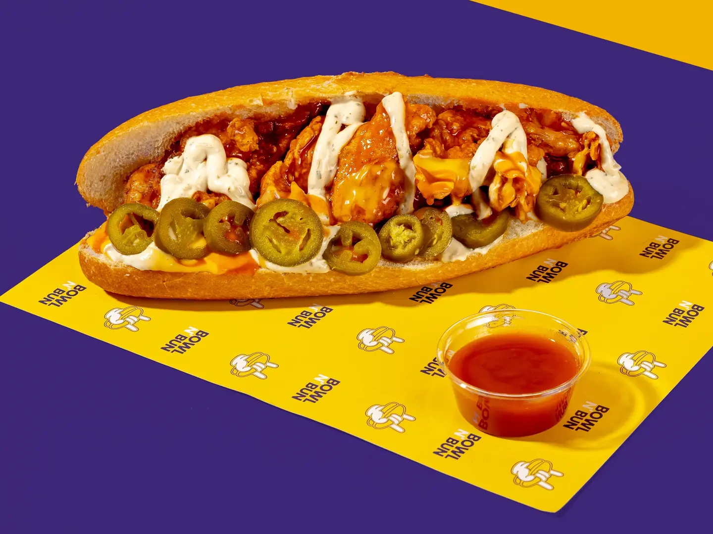 ساندوتش بافلو كرسبي