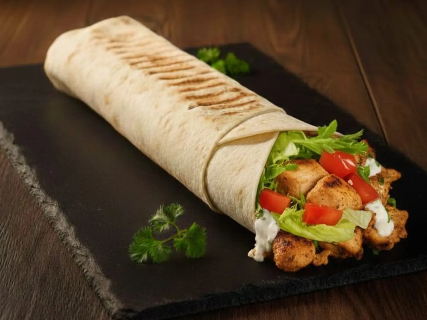 سندوتش دجاج على الصاج كبير