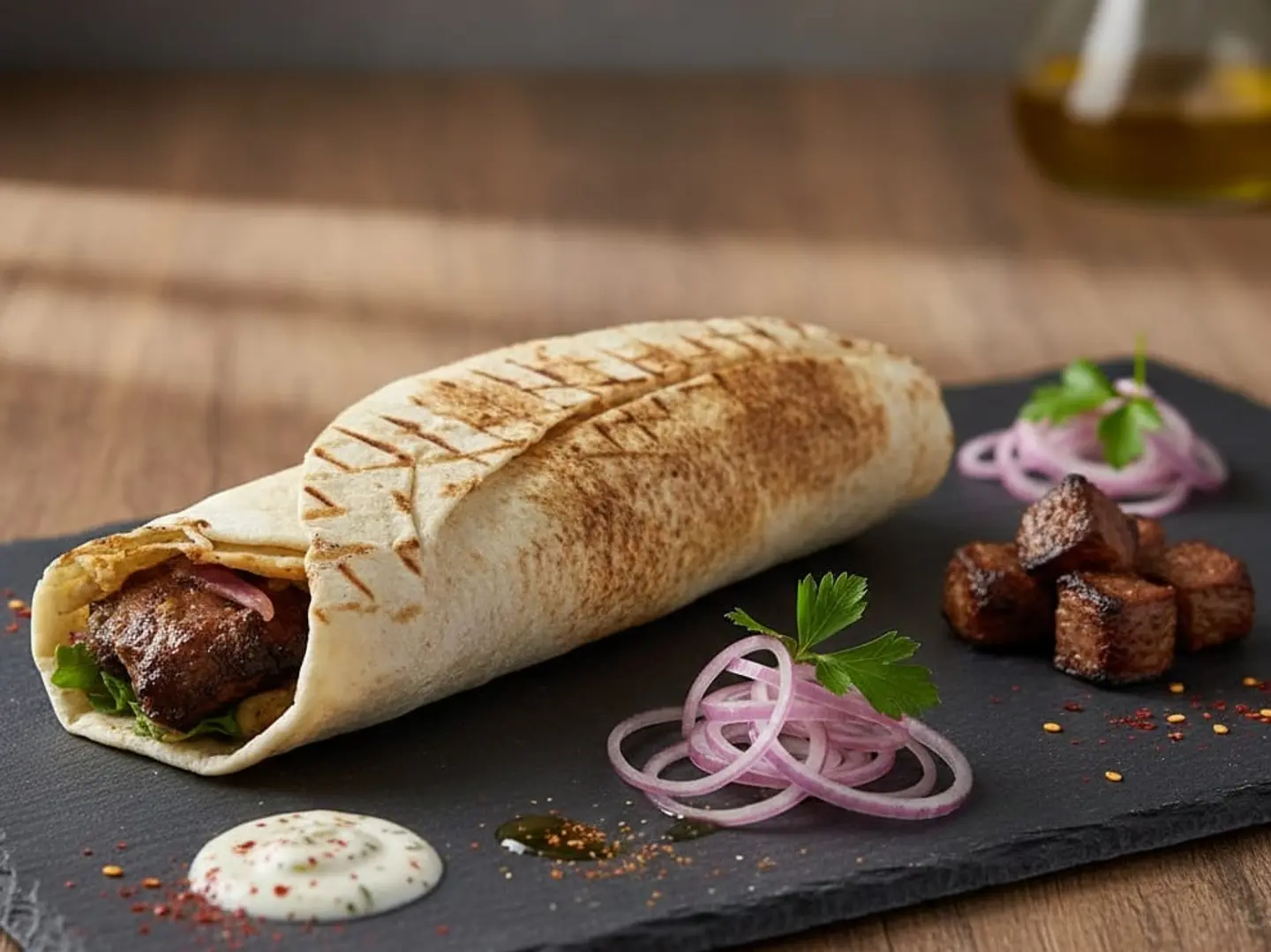 سندوتش اوصال لحم صغير