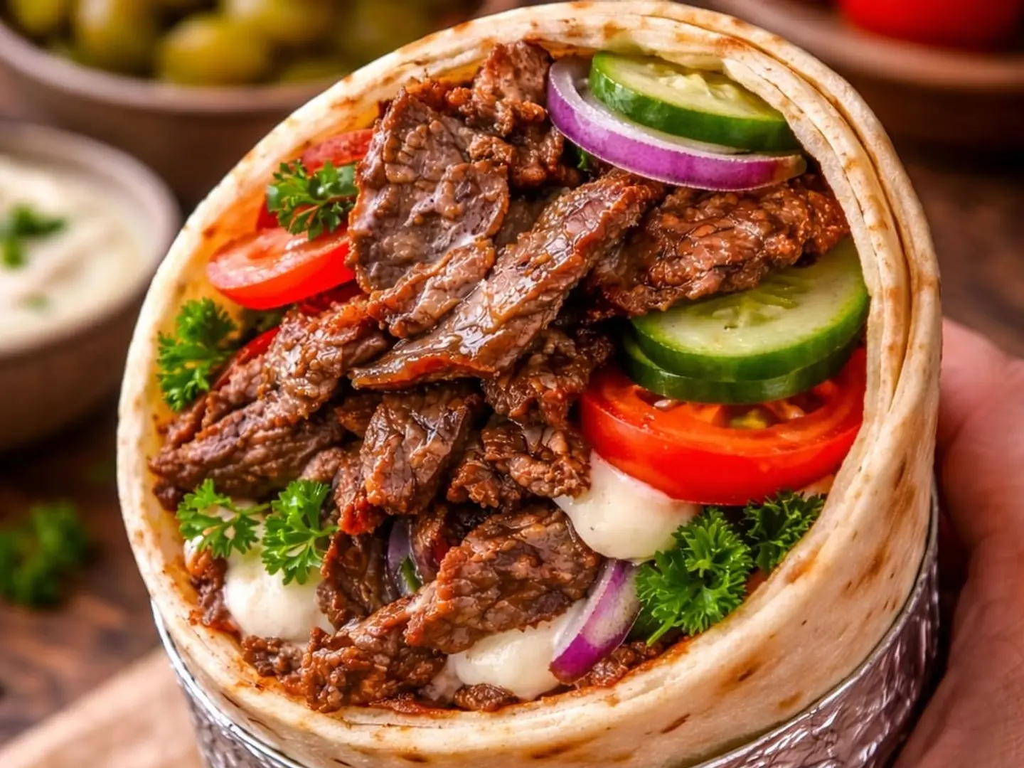 صاروخ تركي لحم