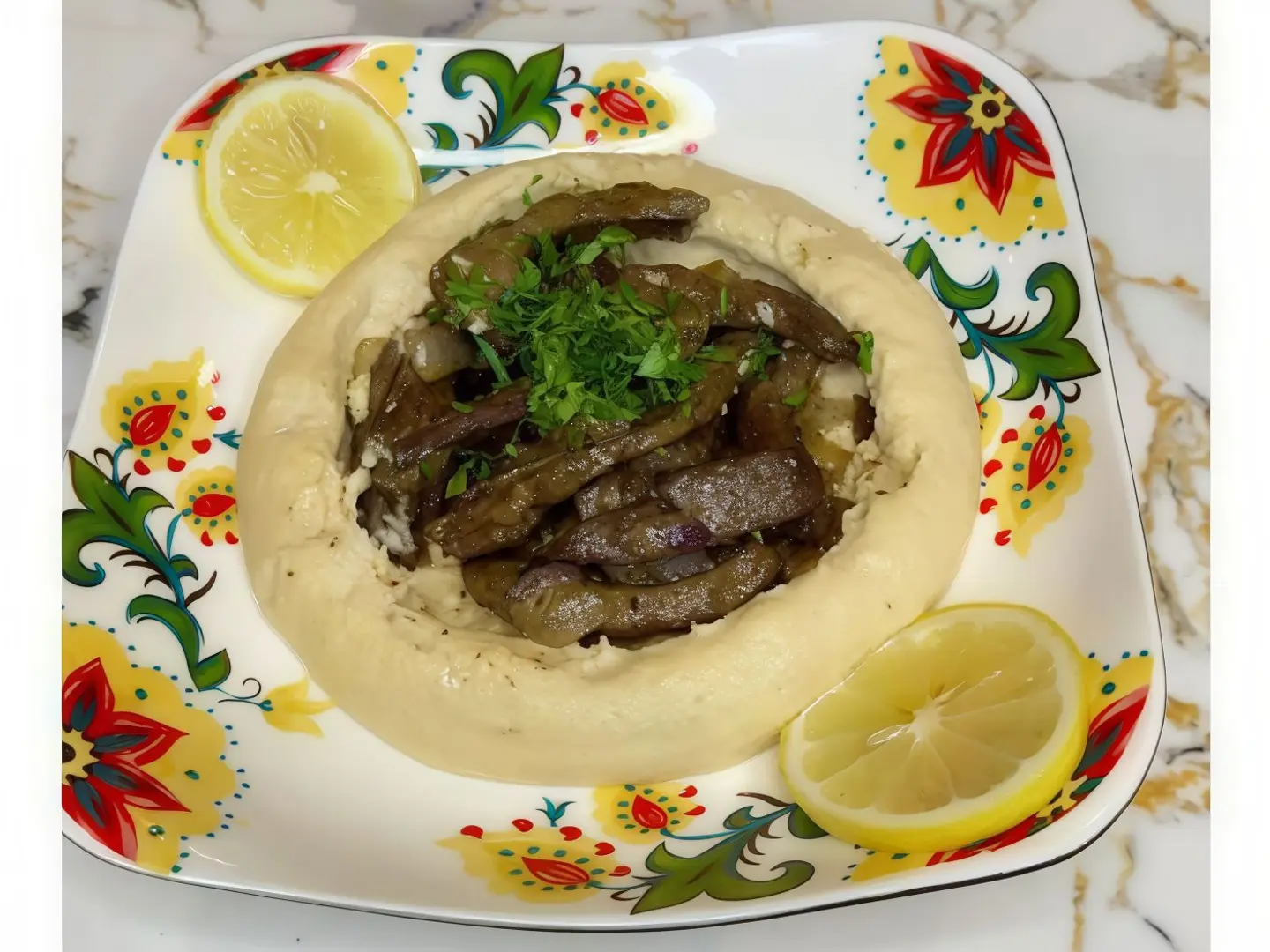 Hummus With Liver
