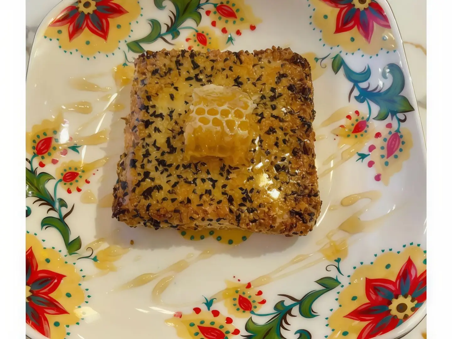 Feta Cheese With Honey