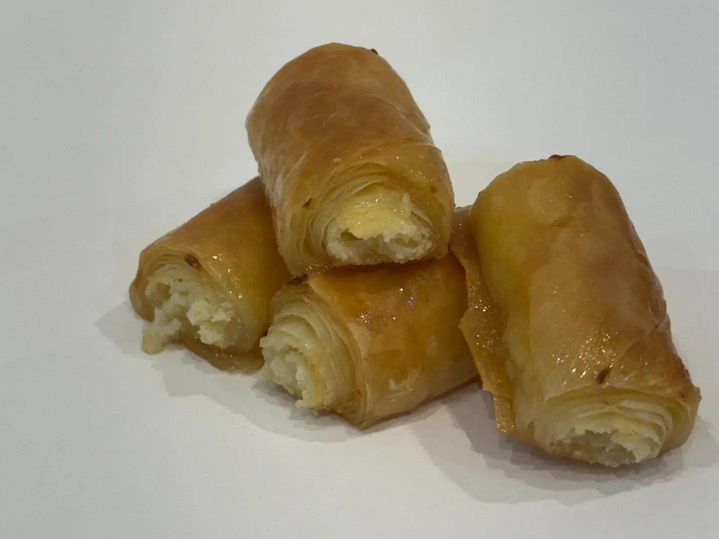 Mini Baklava Fingers With Cheese And Cream, Quarter Kilo