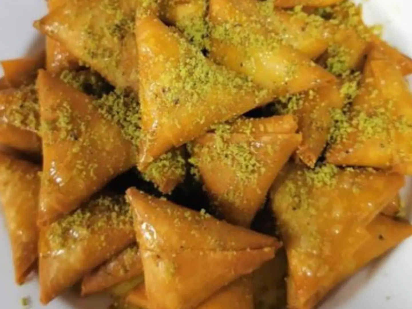 Mini Samboosa With Syrup