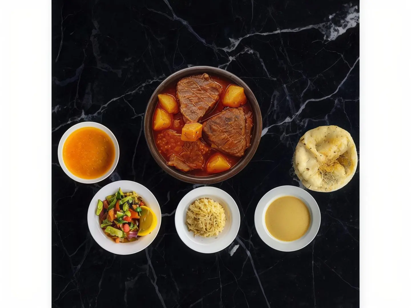 Potato Tajine With Veal Shank