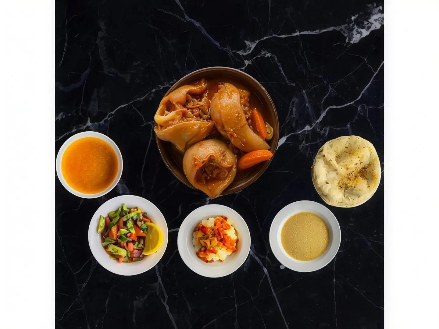 Cow Trotters Tajine With Fatteh