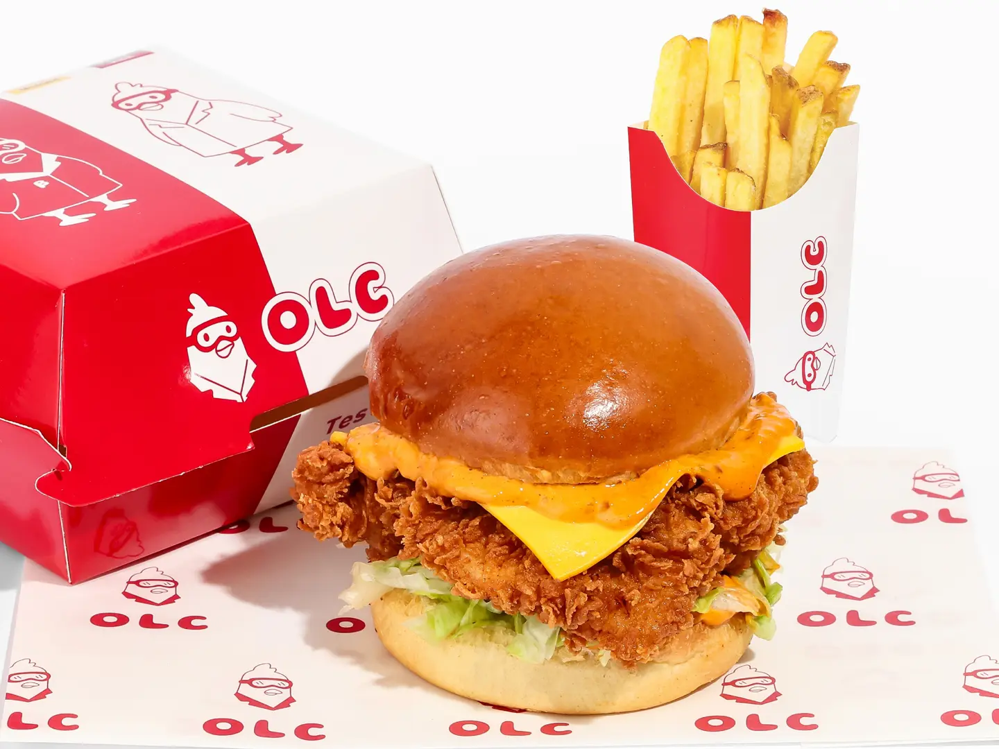 Signature Burger With Fries