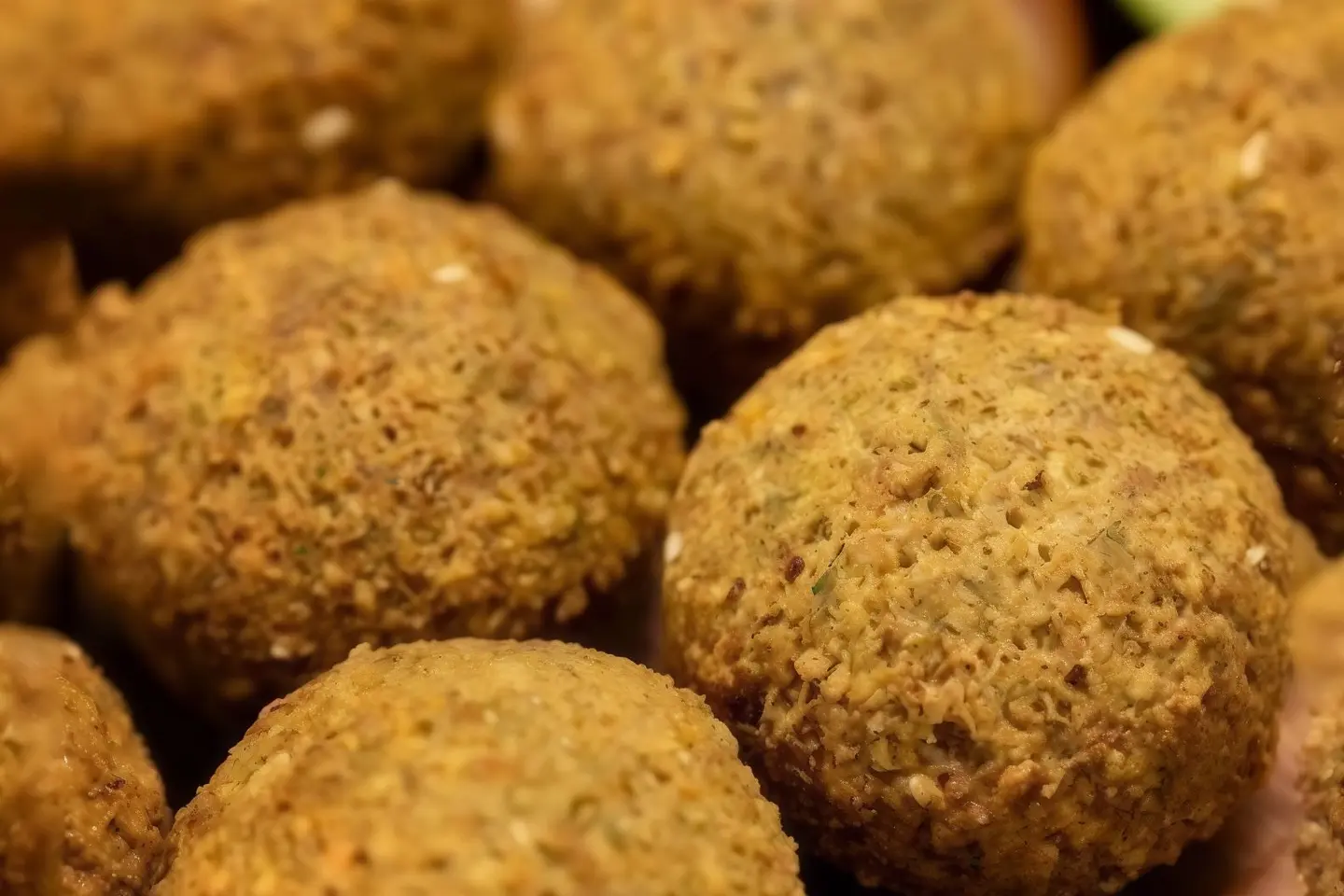 A Plate Of Falafel Balls
