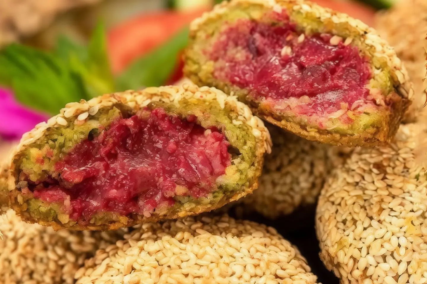 Stuffed Falafel Plate