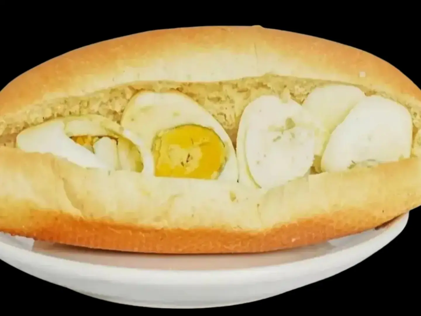 Boiled Eggs With Two Cheeses