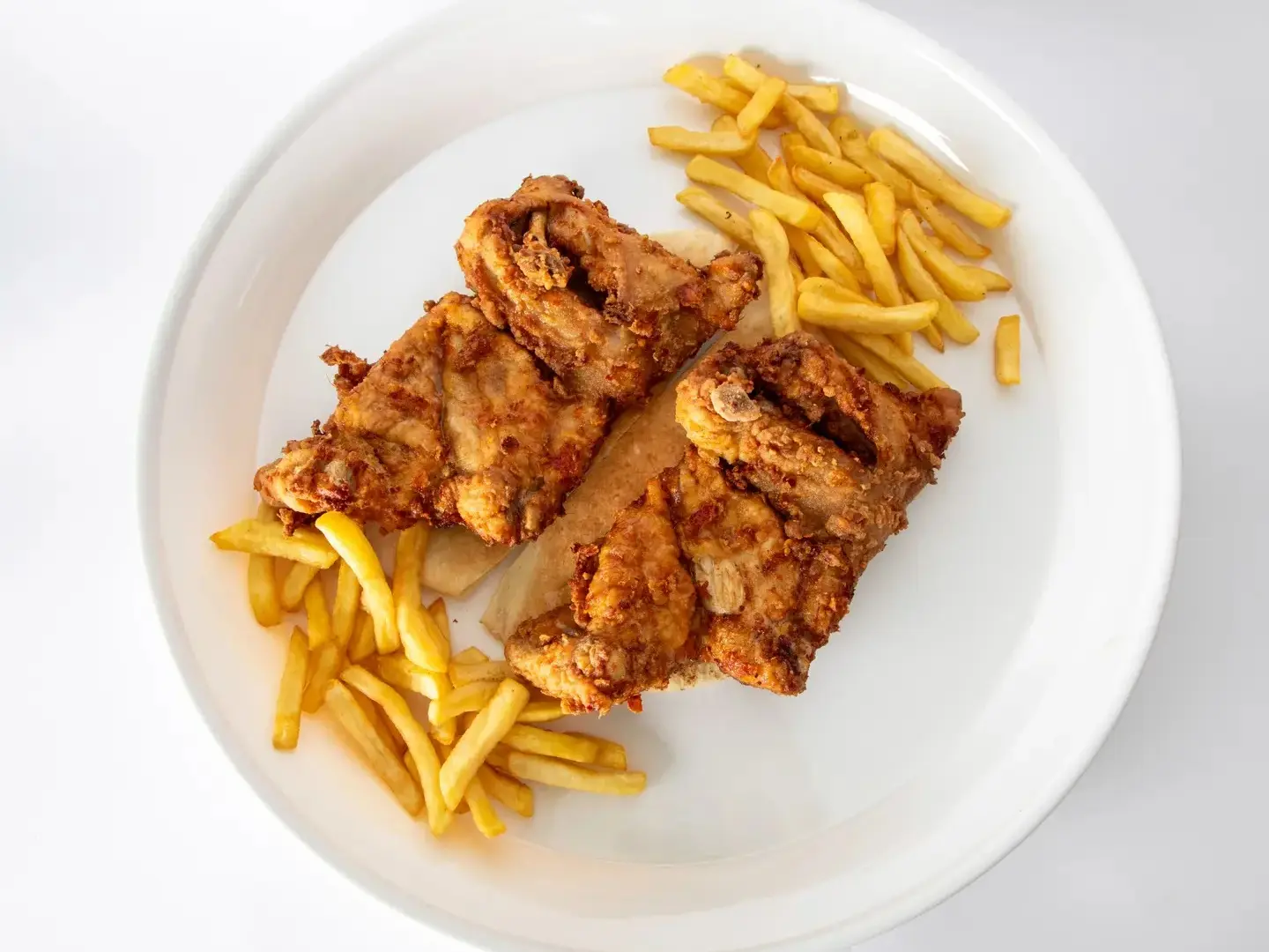 Whole Fried Chicken Plain