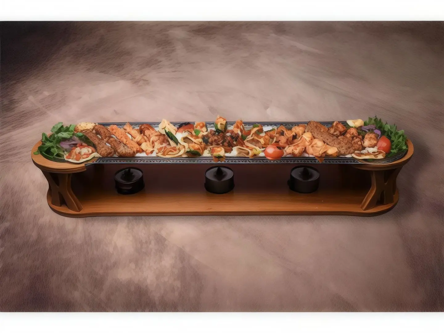 Special Turkish Tarboosh Mixed Platter