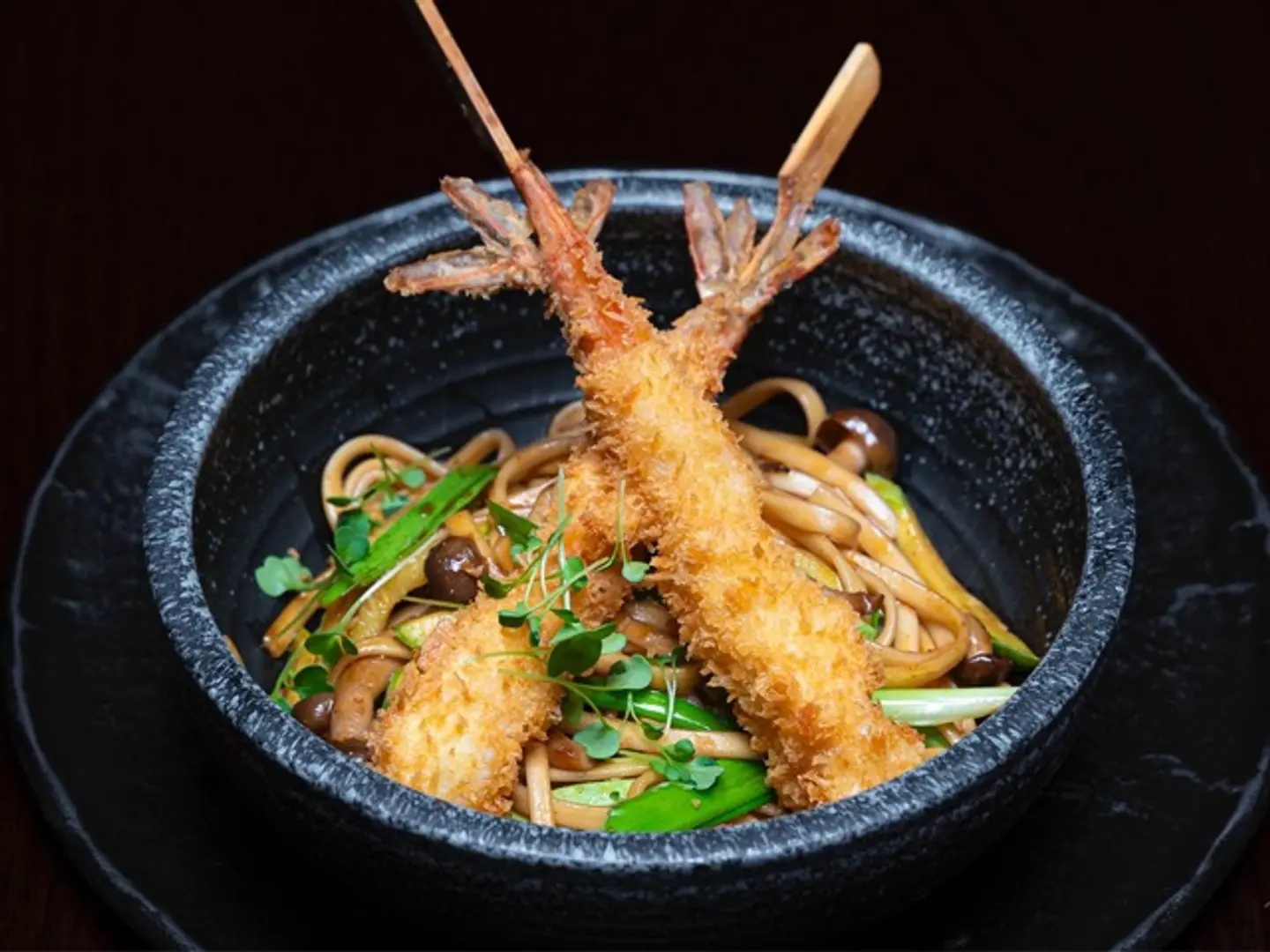 نودلز ساكورا بالجمبرى