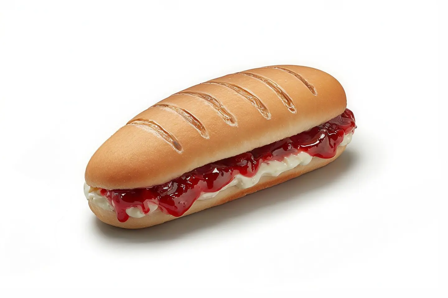 Cheese And Jam Sandwich