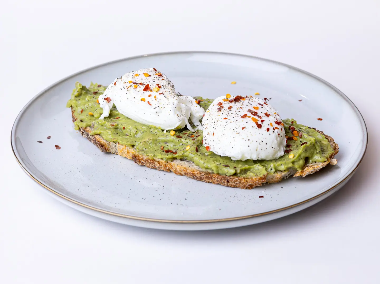 Poached Guacamole Egg