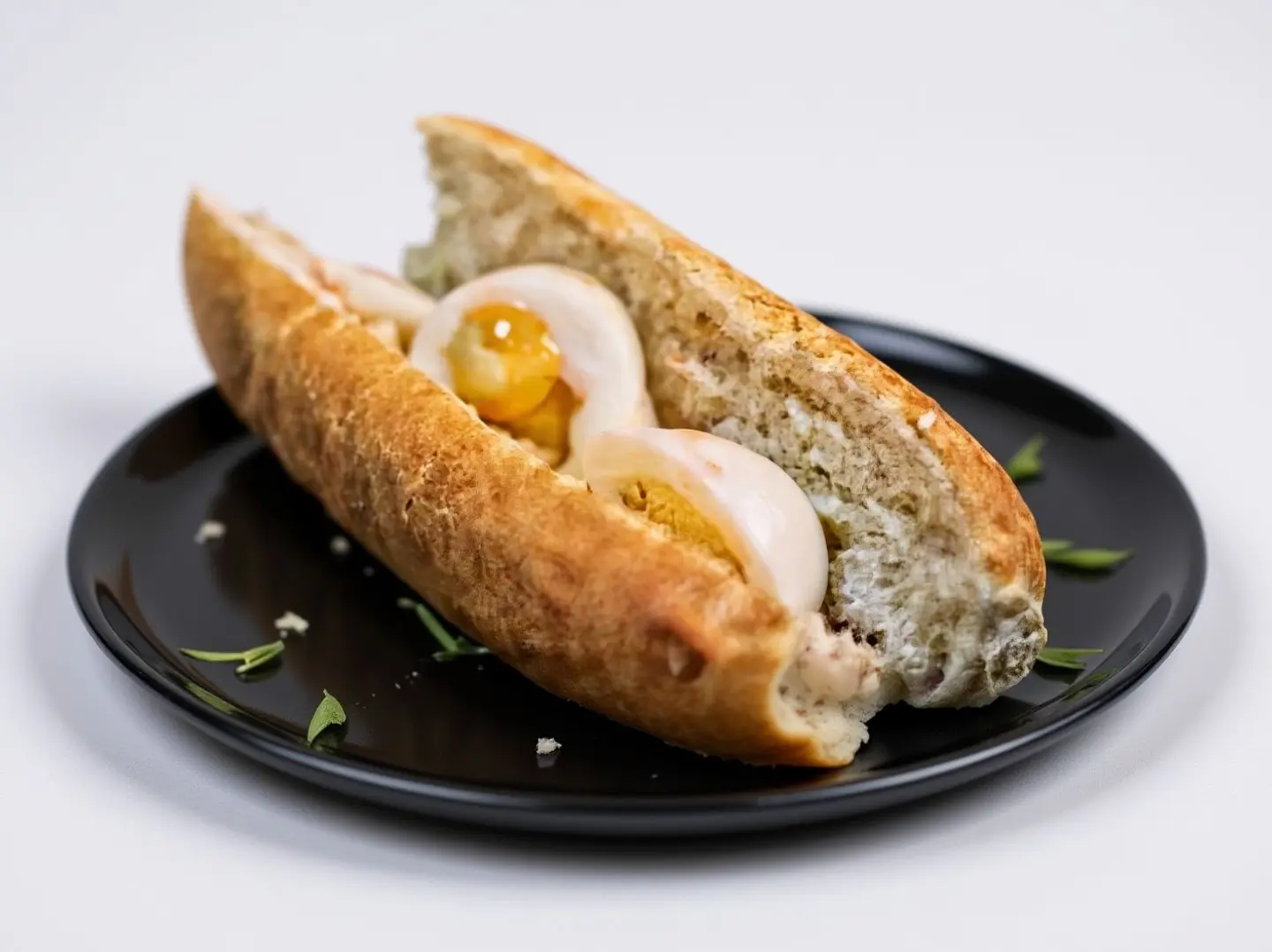 Boiled Egg Sandwich