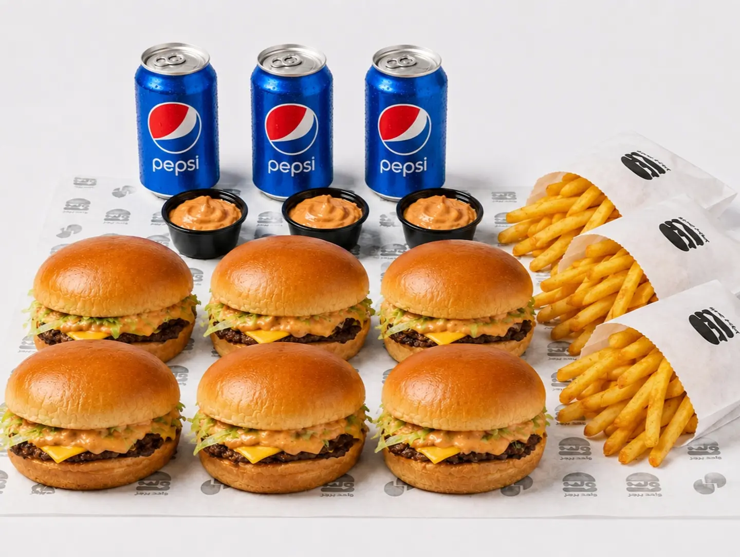 Gathering Deal 6 Double Beef Burgers