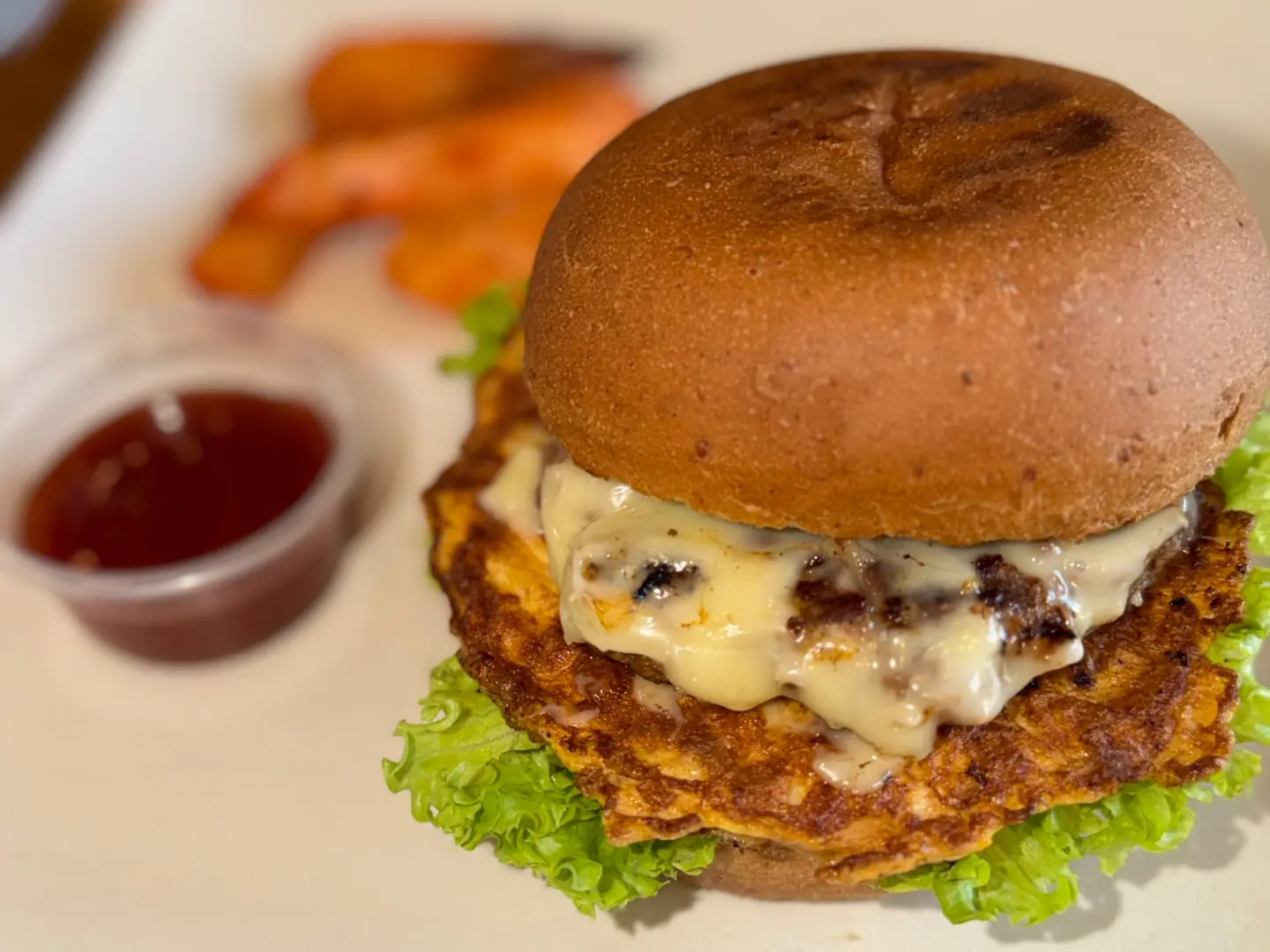 سماش برجر لحم