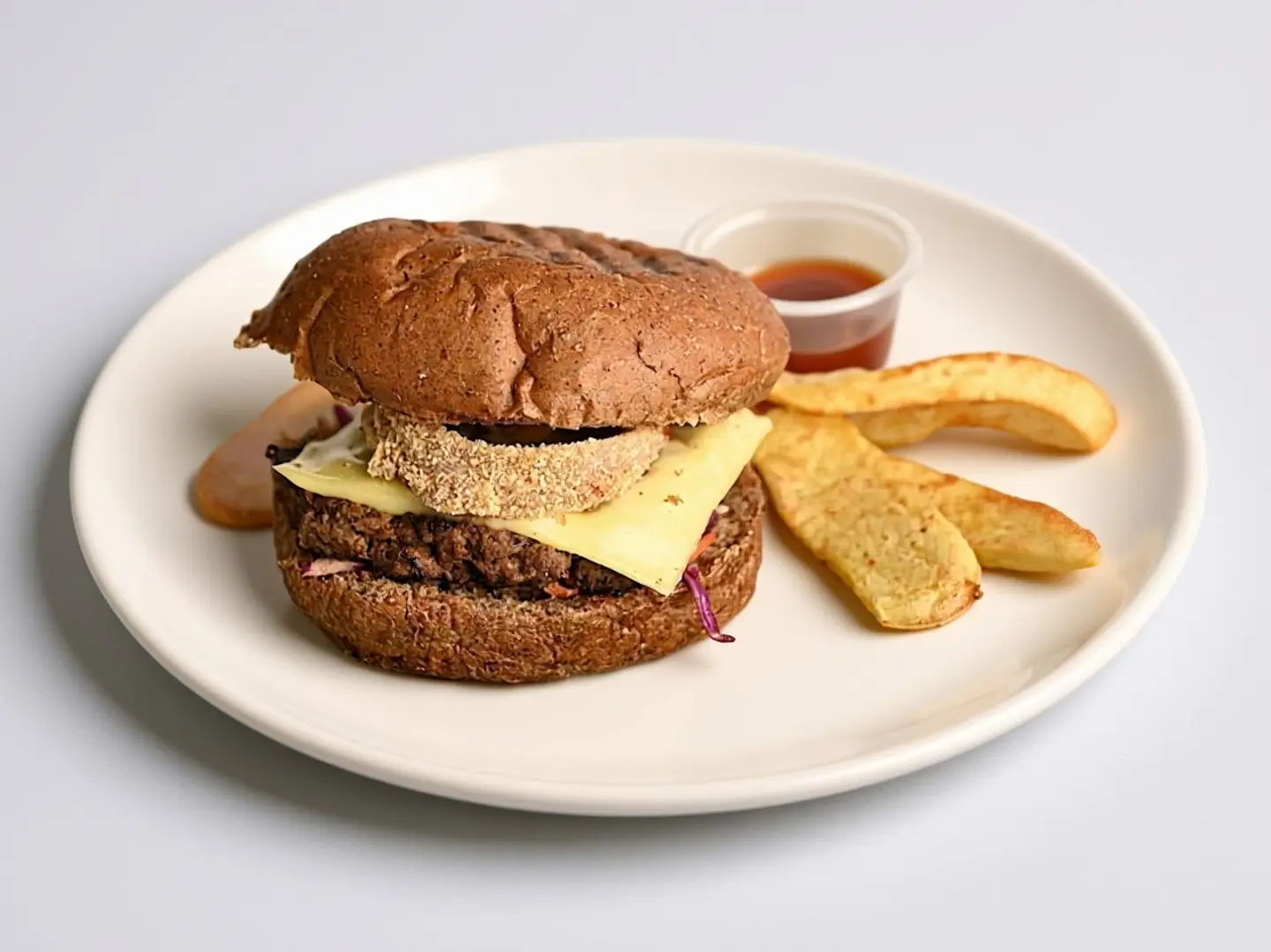 برجر لحم رينجز