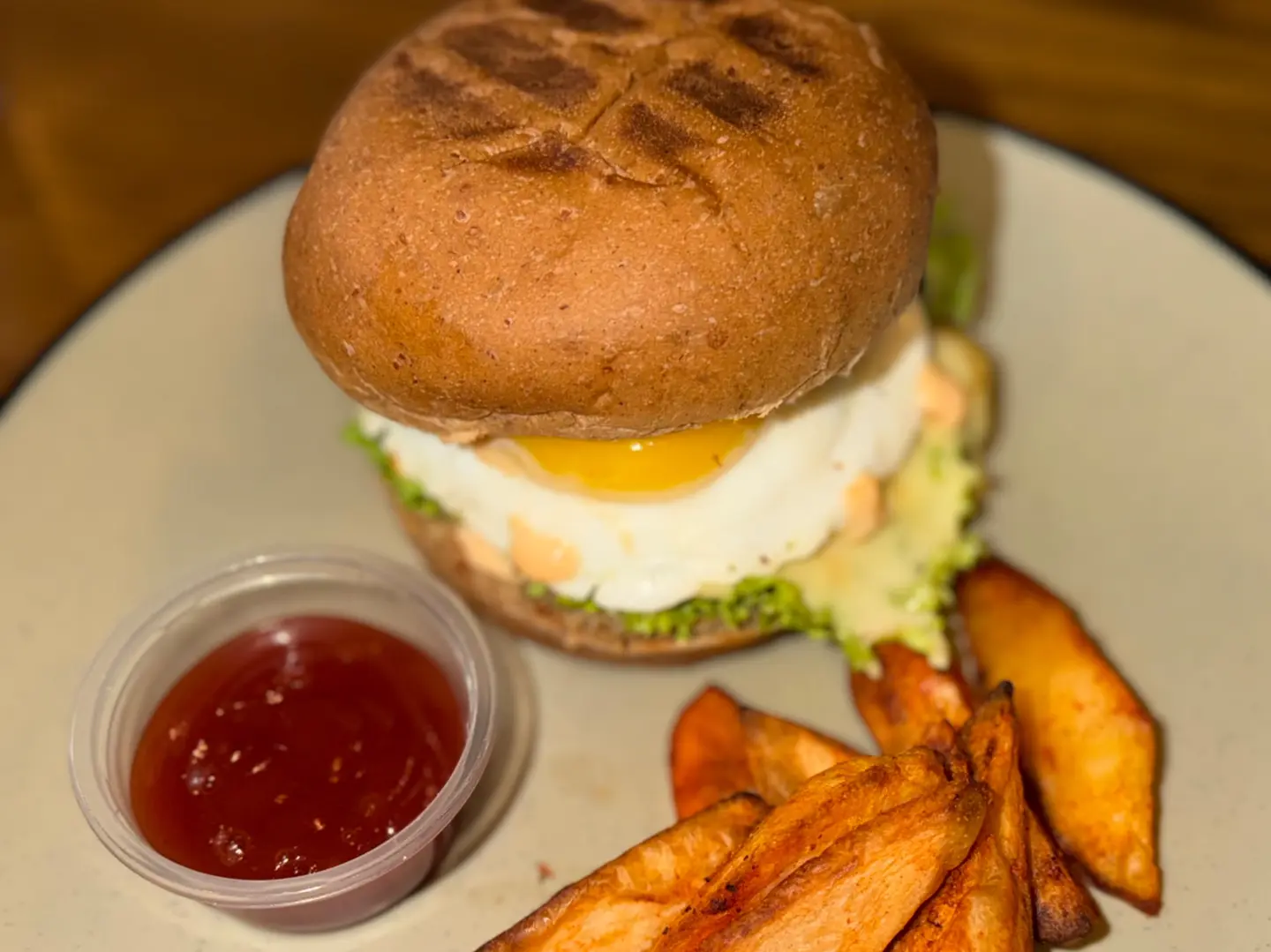 صني سايد اب برجر لحم