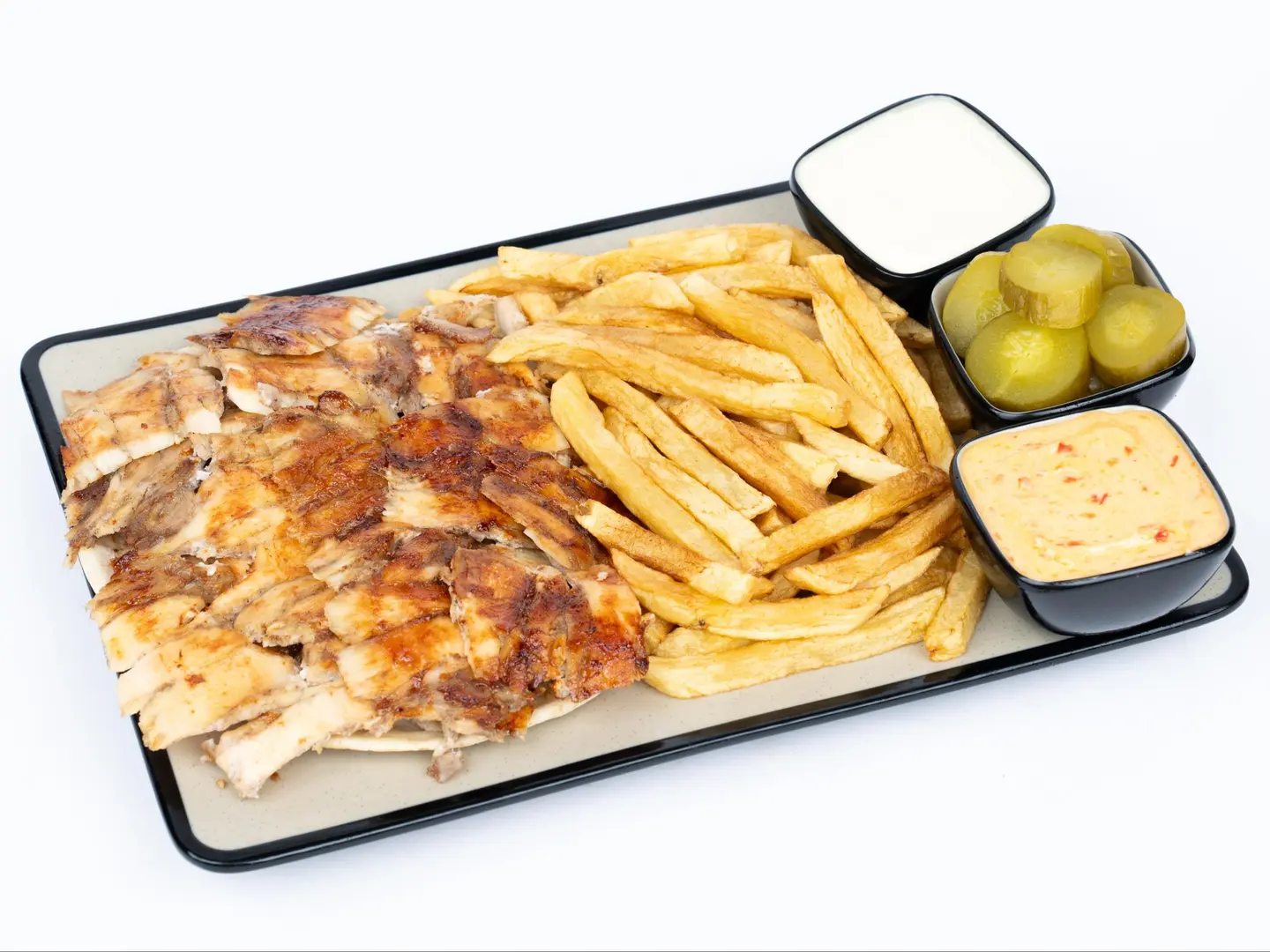 صحن شاورما دجاج