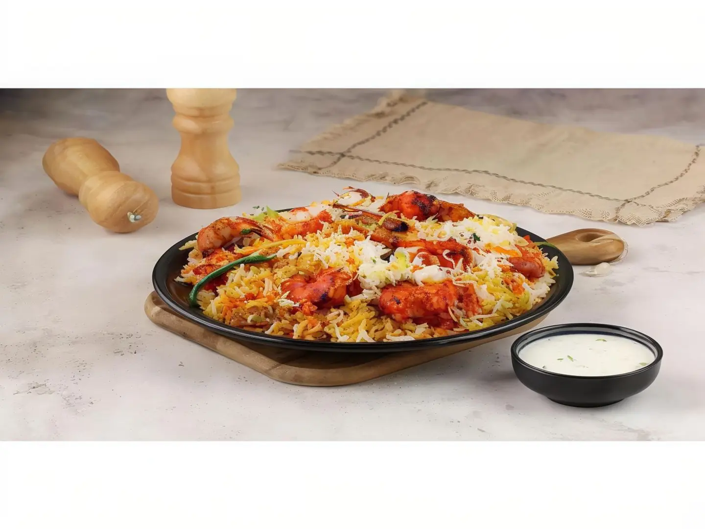 نص وليمه ربيان بي طريقه الهنديه