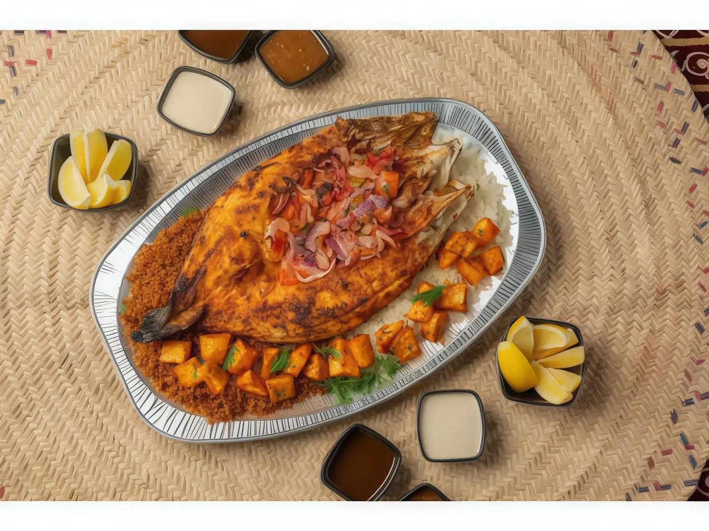 وليمة مشكل سمك من اختيار العريش