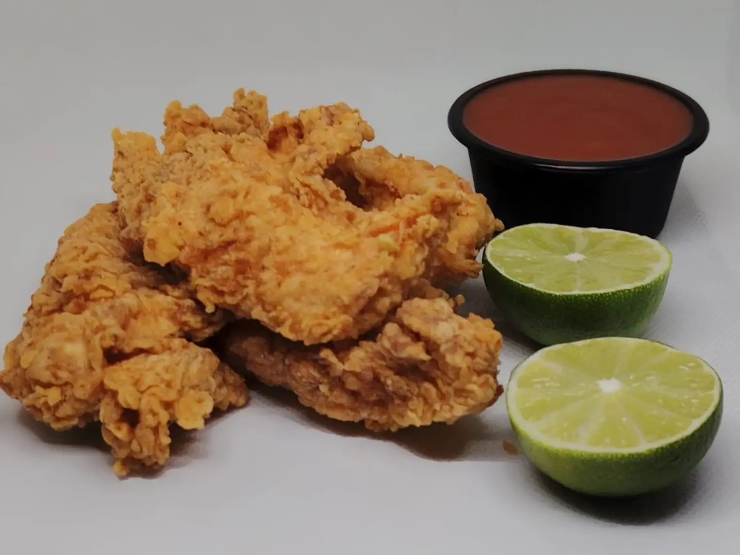 شرايح دجاج مقليه ب صوص بفلو