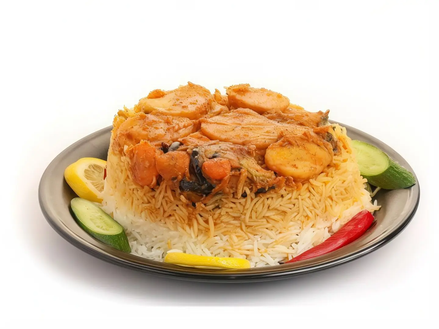 نصف حبة مقلوبة