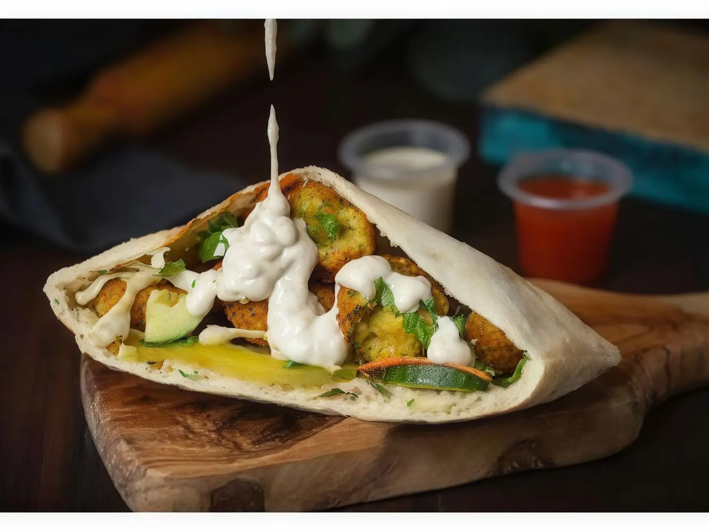 Falafel With Oven Bread