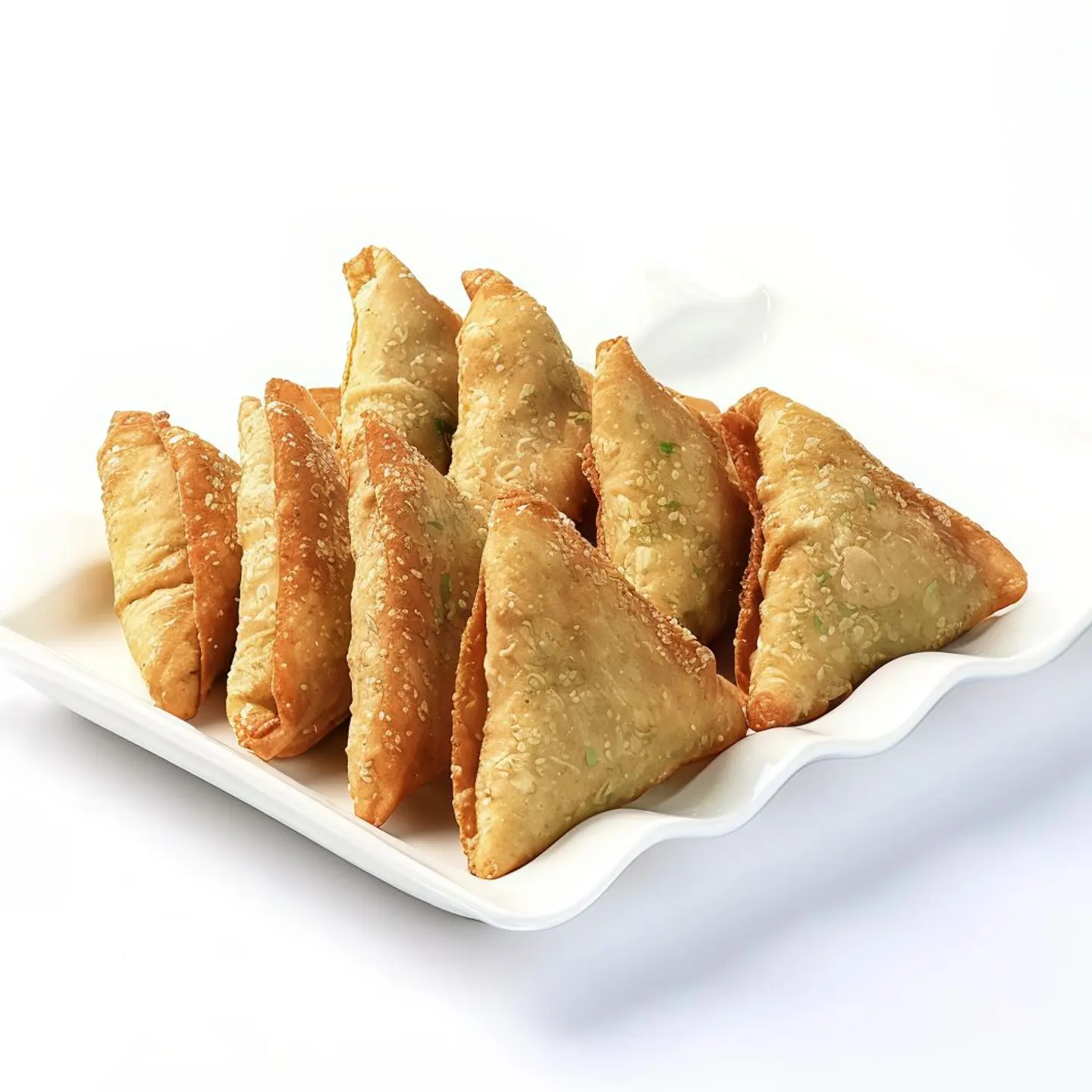 سمبوسة جبنة كيري بالفرن بالحبة