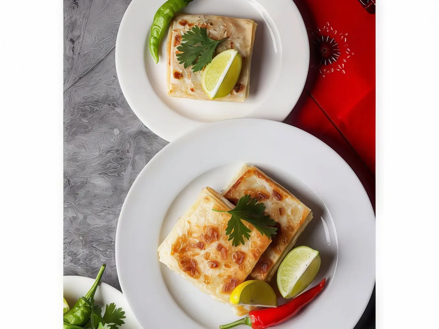 Tuna Mutabbak With Eggs