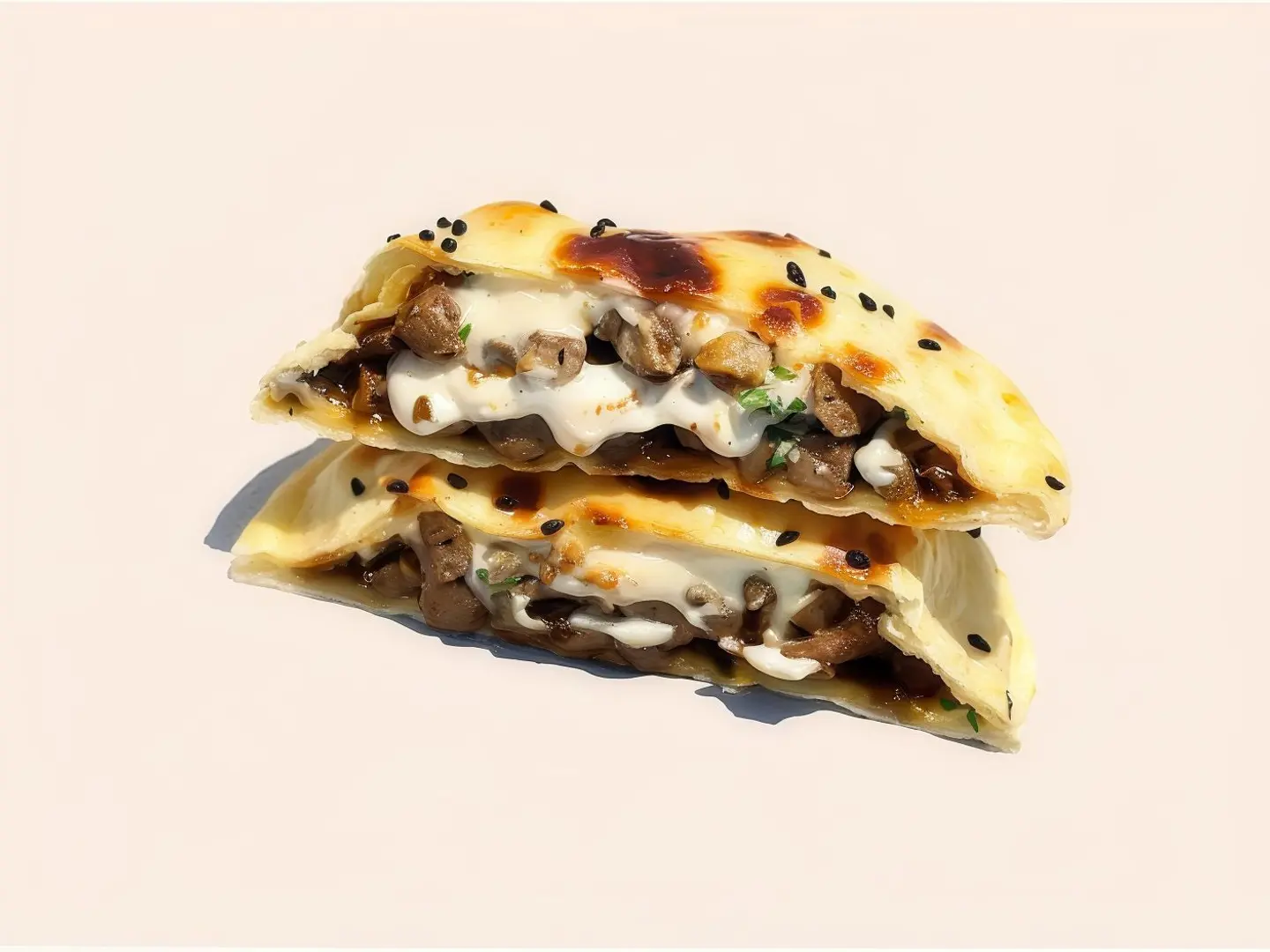 فطيرة كبدة جبنة شدر
