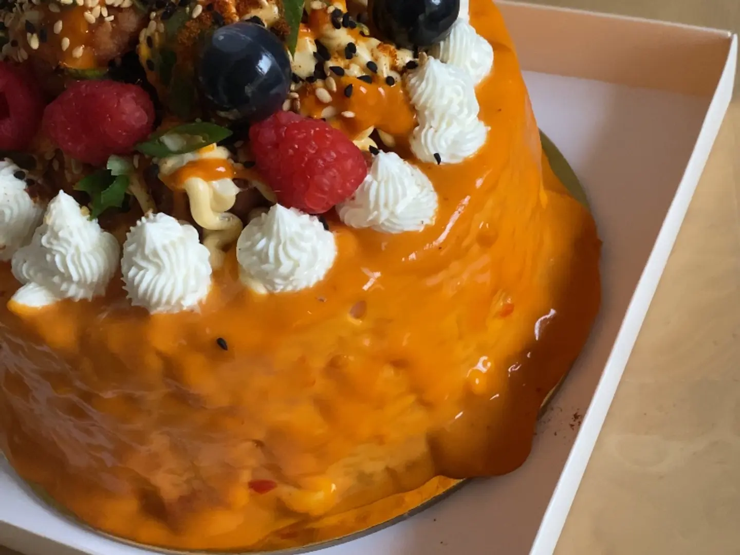 6 Inch Sushi Cake - Chicken