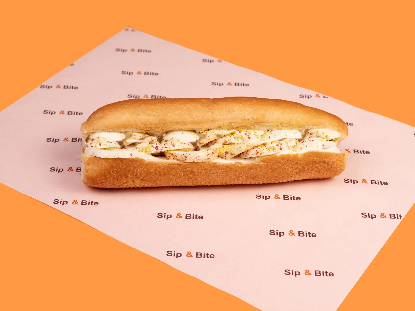 ساندويتش بيض مسلوق