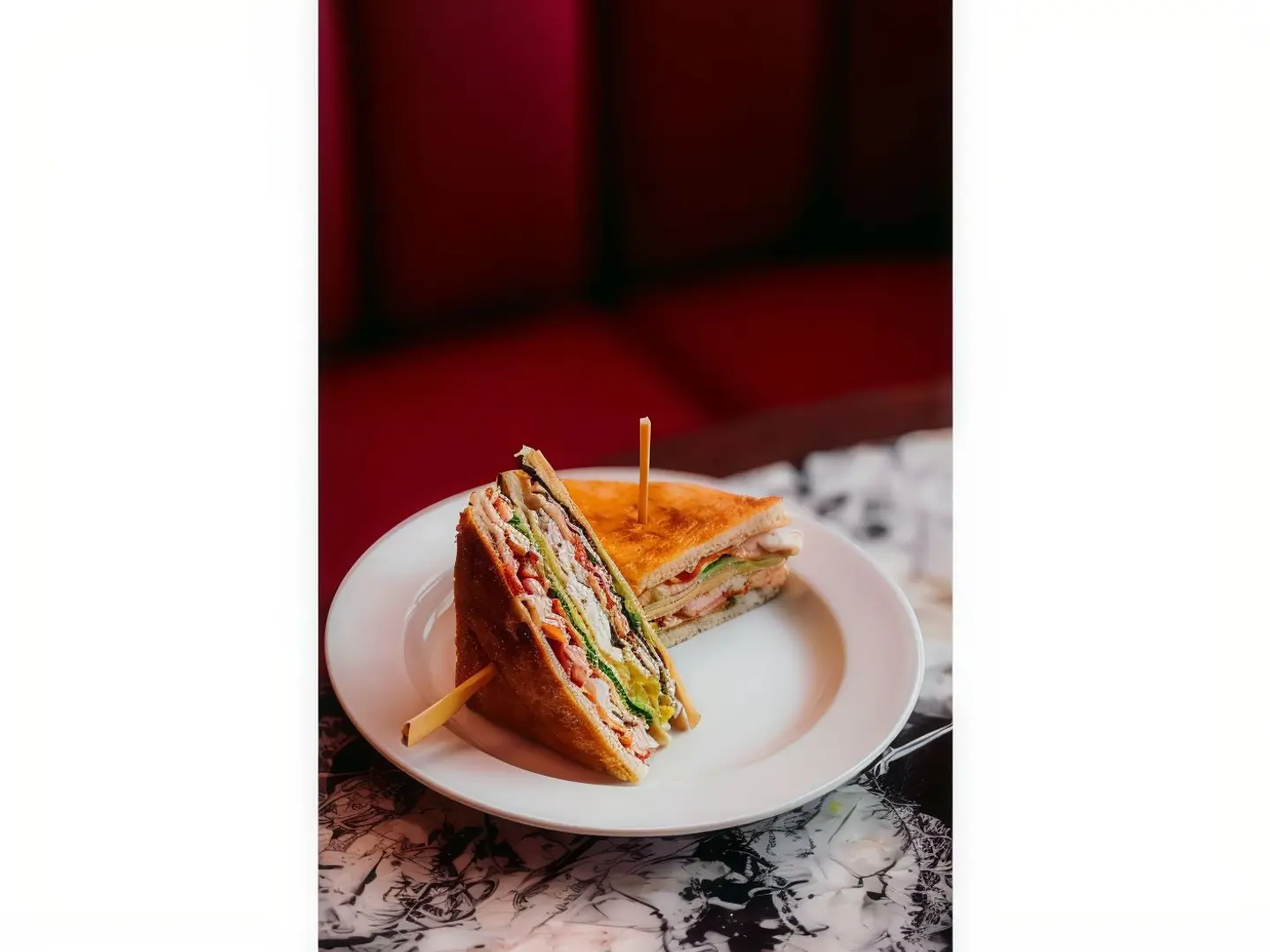 Club Sandwich With Chicken