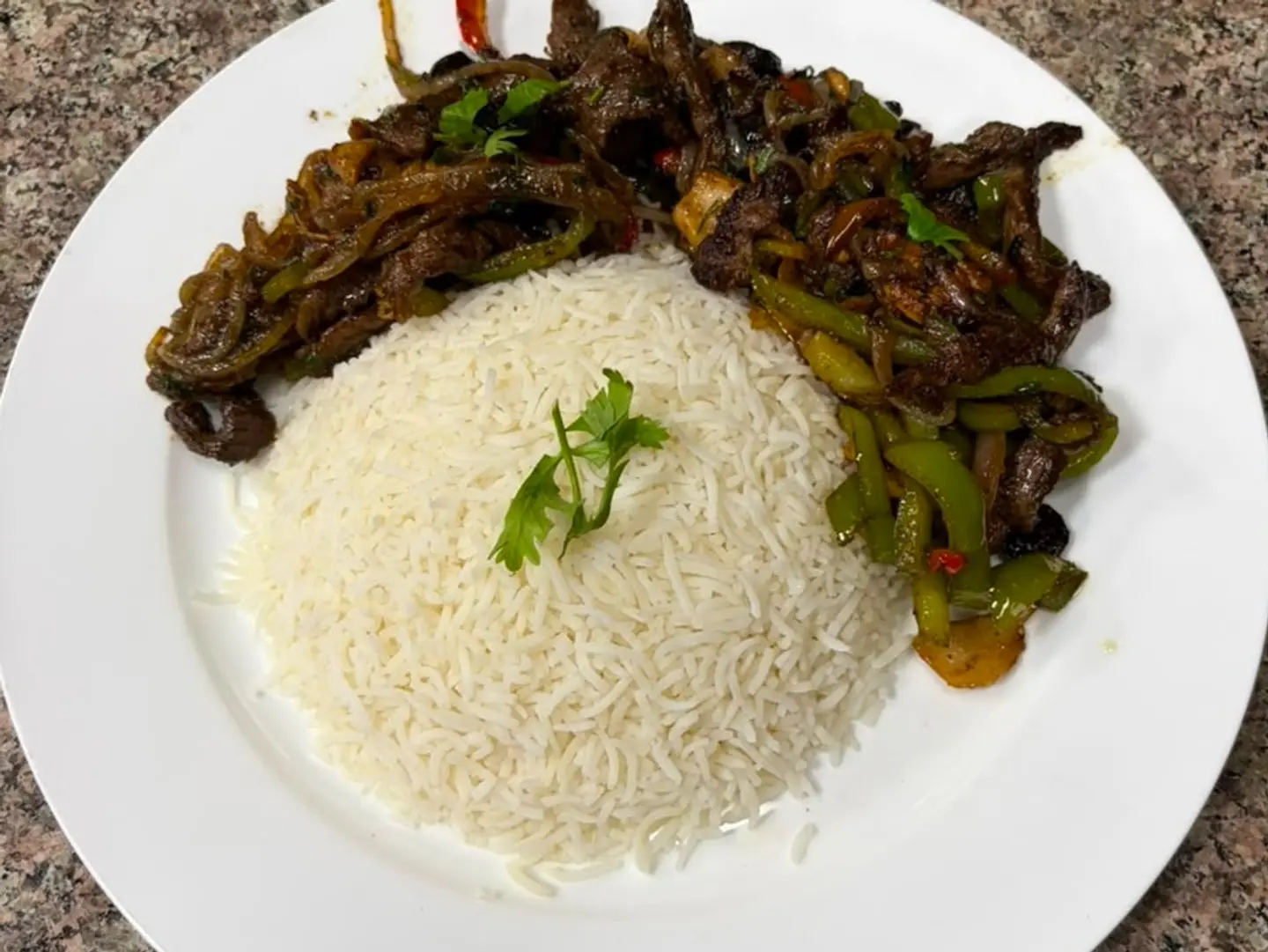 Beef Fahita Plate