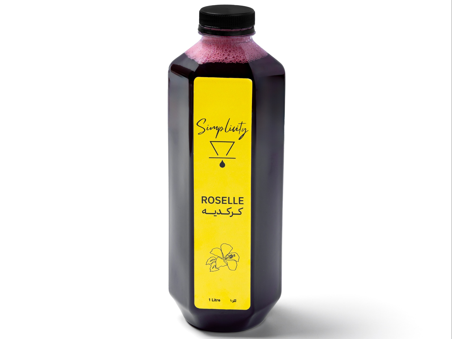 Hibiscus 1 Liter Bottle