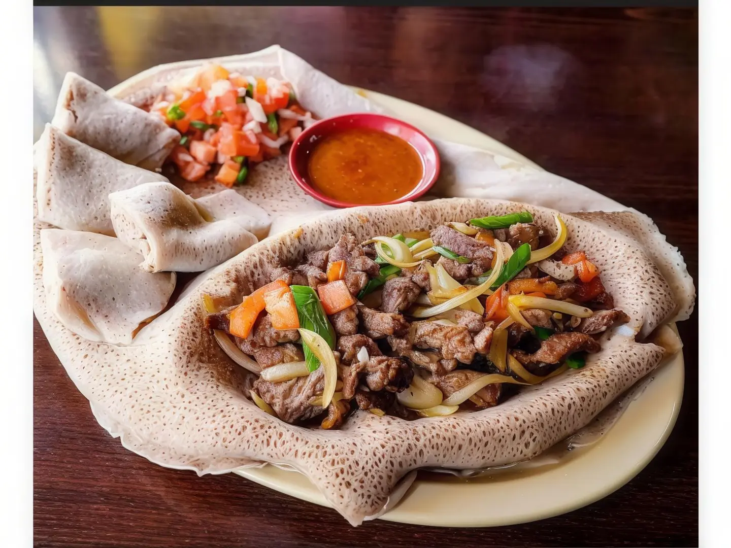 لحم مقرمش مقلي