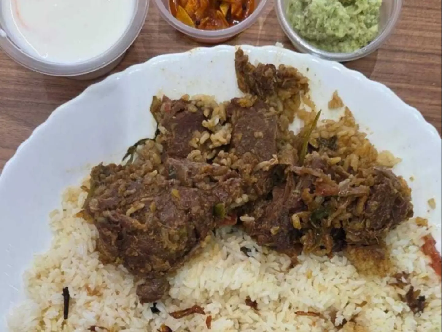 برياني لحم بقري