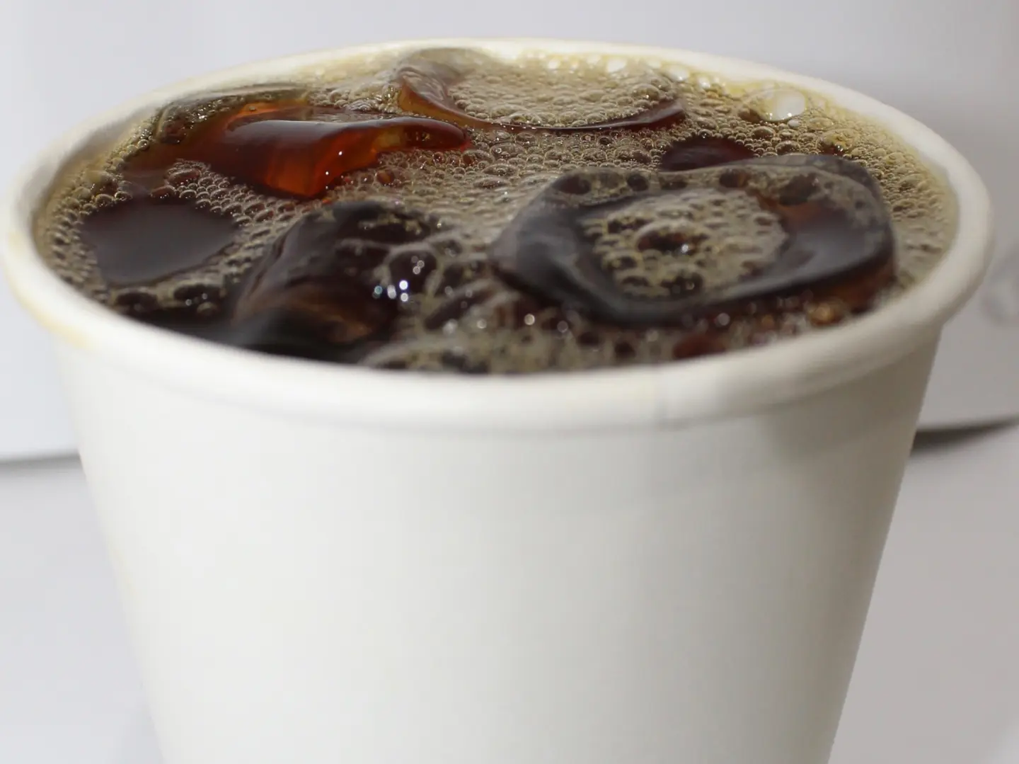 قهوة اليوم بارد كبير