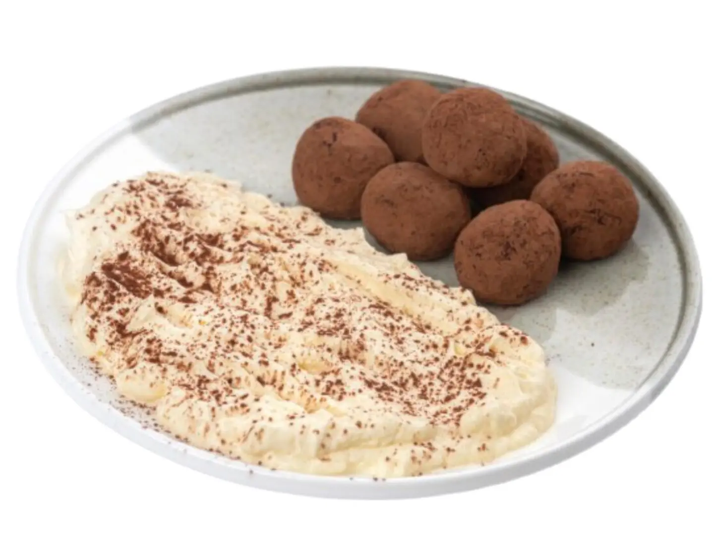 Tiramisu Balls With Cream