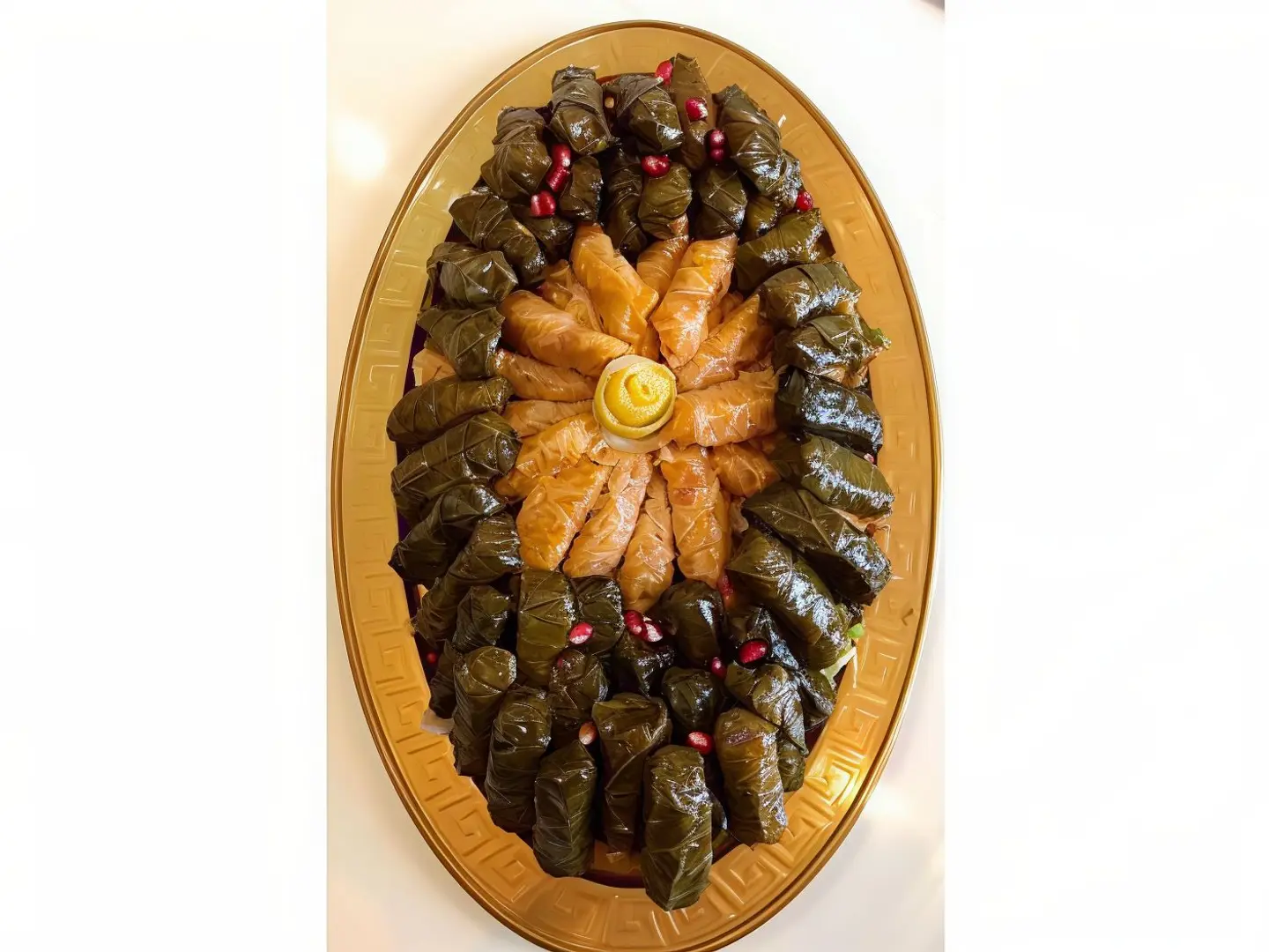 Mixed Stuffed Grape Leaves And Cabbage - 10 Pieces