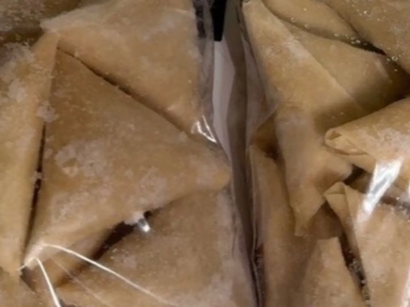 Frozen Samosas With Several Optional Fillings