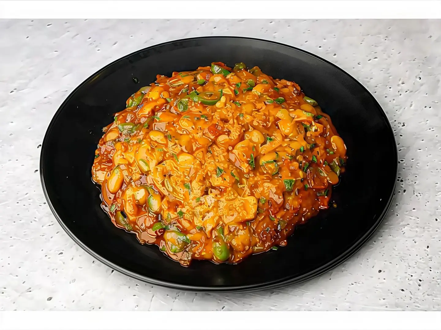 فاصوليا بالبيض