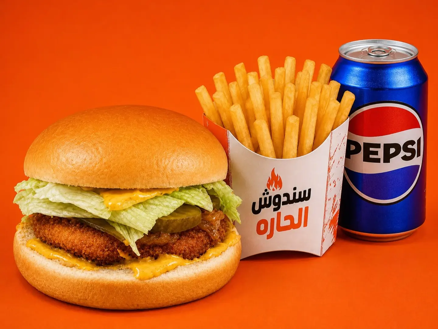وجبه برجر دجاج